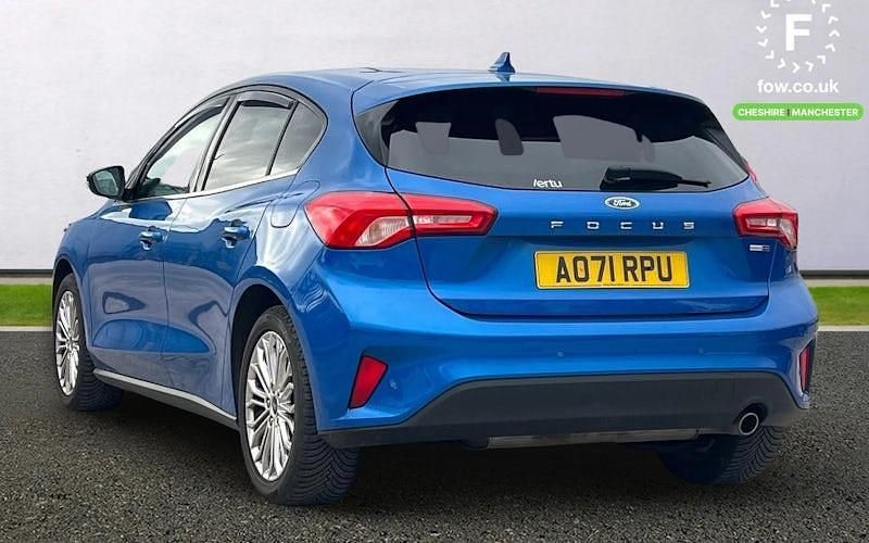 Used Ford Focus Titanium X 155 HP (114 kW) 2021 Blue Hatchback