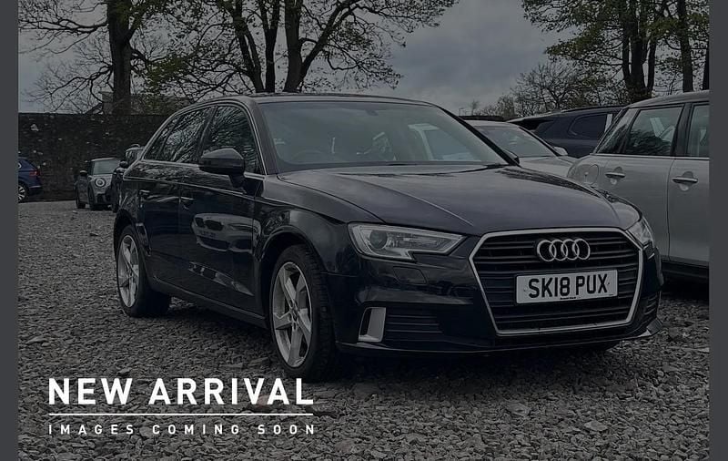 Used Audi A3 Sport 150 HP (110 kW) 2018 Black Sedan