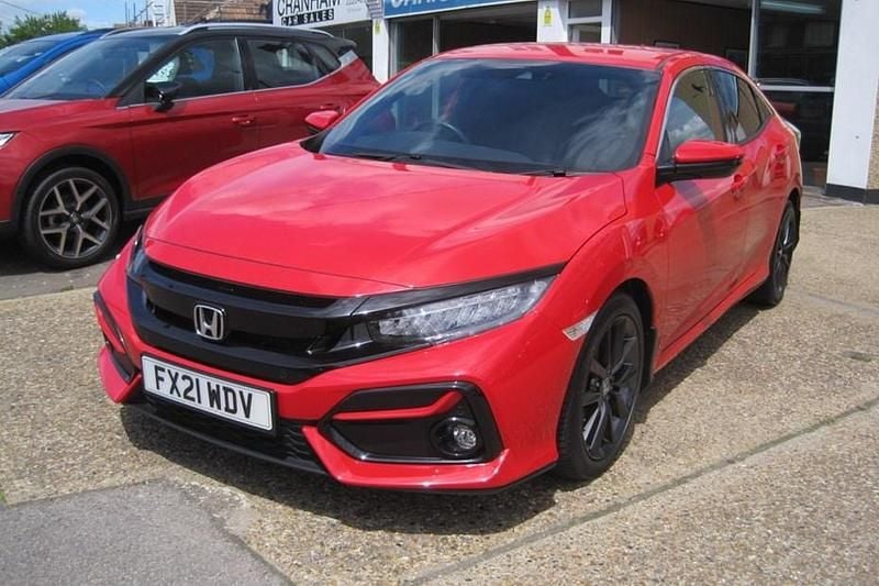 Red Used 2021 Honda Civic SR Hatchback | £13,995 (Super price) - Image 1/1