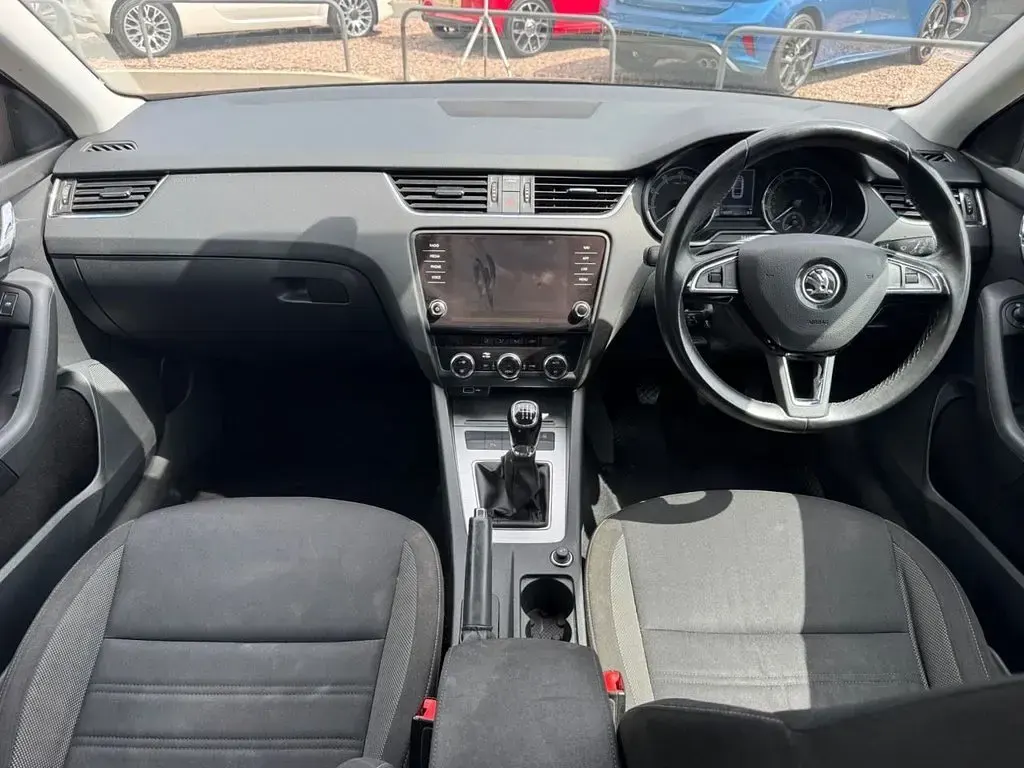 Used Skoda Octavia SE Technology 115 HP (84 kW) 2019 Black Hatchback