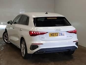 Used Audi A3 e-tron S-Line 204 HP (150 kW) 2023 White Hatchback