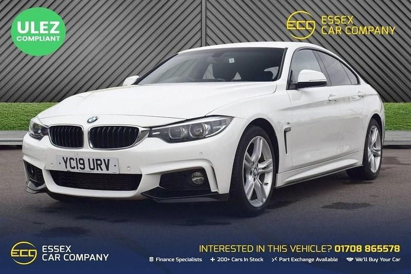 White Used 2019 BMW 420 M Sport Coupe | £14,990 (Fair price) - Image 1/4