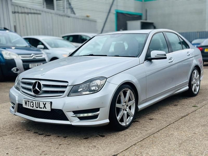 Used Mercedes C180 AMG 2013 Silver Sedan