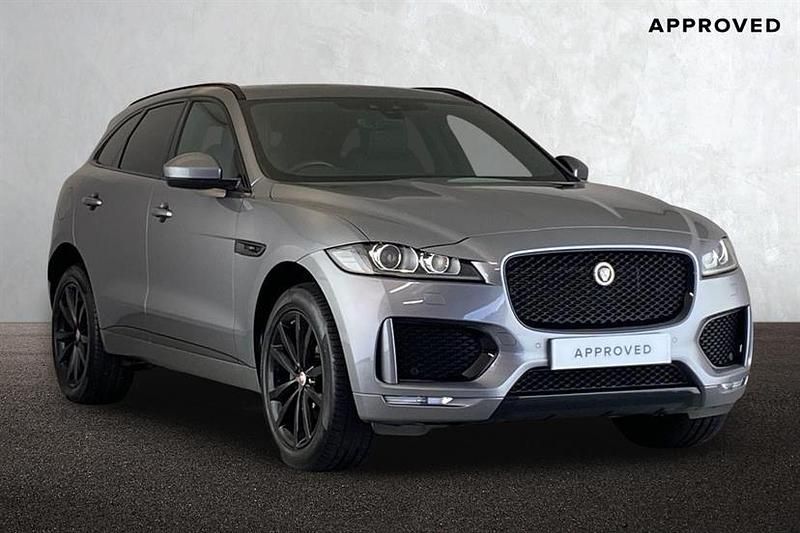 Grey Used 2021 Jaguar F-Pace Chequered Flag SUV | £29,150 (A bit pricey) - Image 1/4