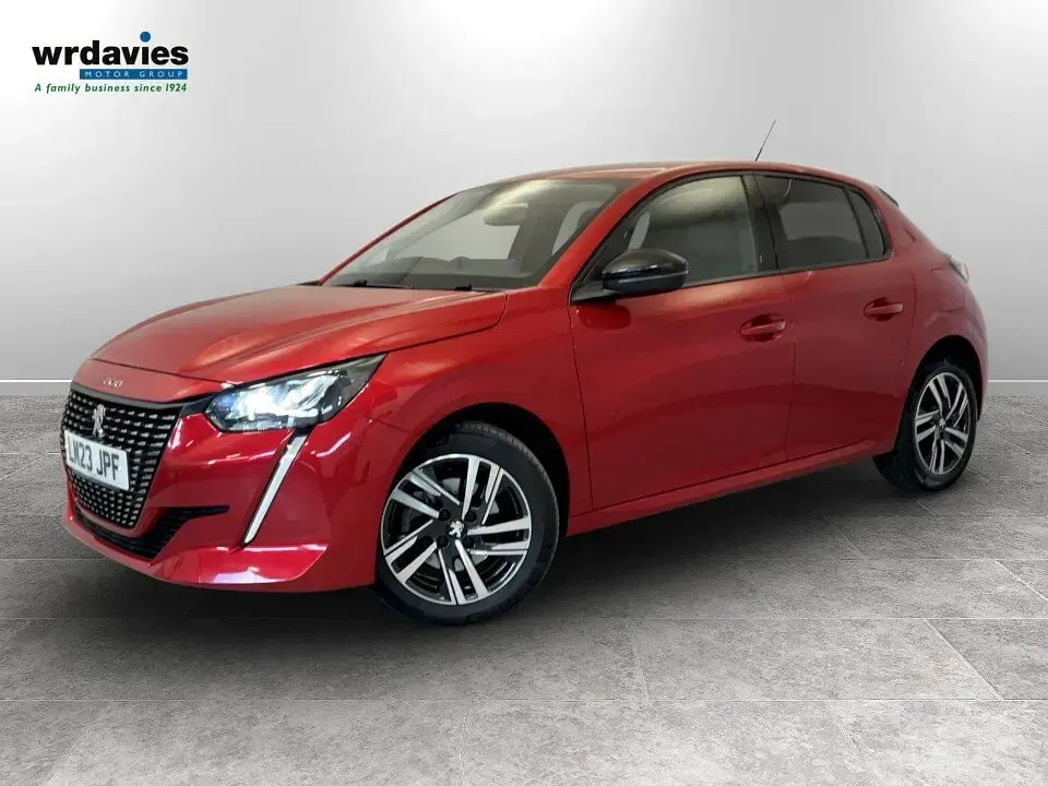 Used Peugeot 208 Allure+ 100 HP (73 kW) 2023 Red Hatchback