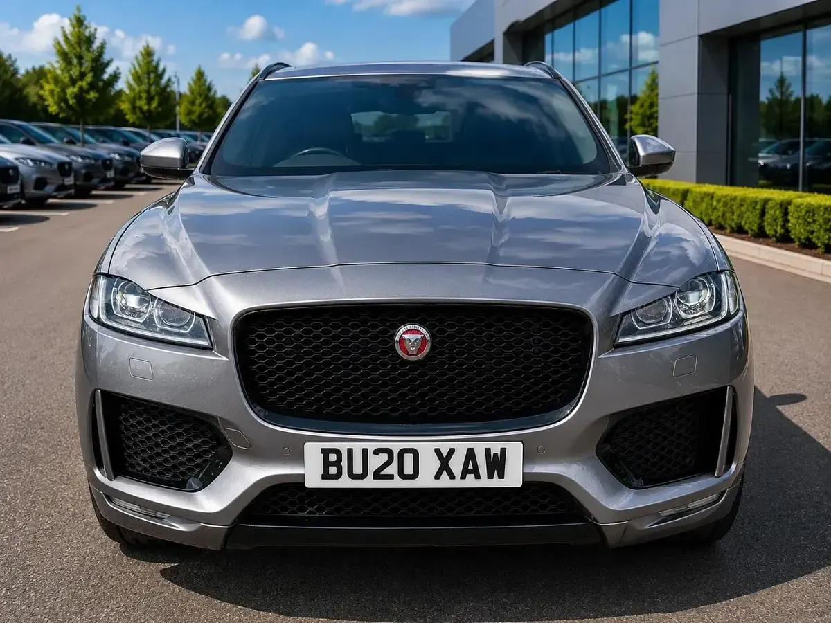 Used Jaguar F-Pace Chequered Flag 180 HP (132 kW) 2020 Grey SUV
