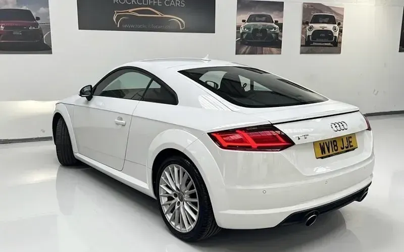 Used Audi TT Sport 180 HP (132 kW) 2018 White Coupe