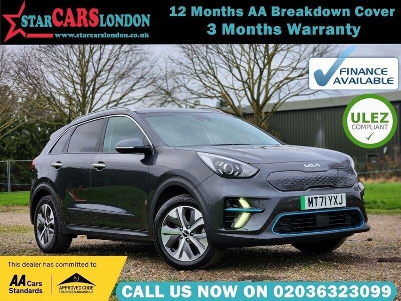 Grey Used 2021 Kia e-Niro 3 SUV | £14,000 (Good price) - Image 1/3
