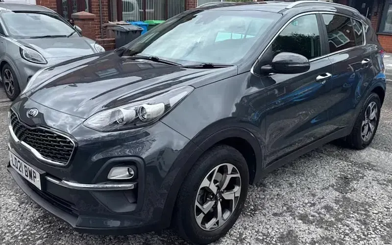 Used Kia Sportage 136 HP (100 kW) 2021 Grey SUV