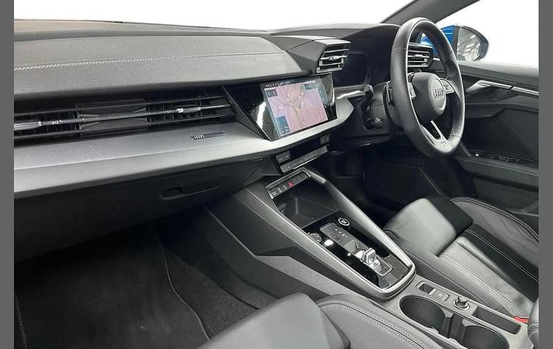 Used Audi A3 S-Line 147 HP (108 kW) 2022 Blue Sedan