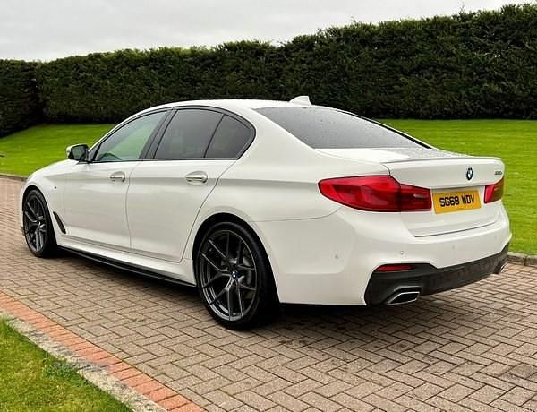 Used BMW 520 M Sport 190 HP (139 kW) 2018 White Sedan