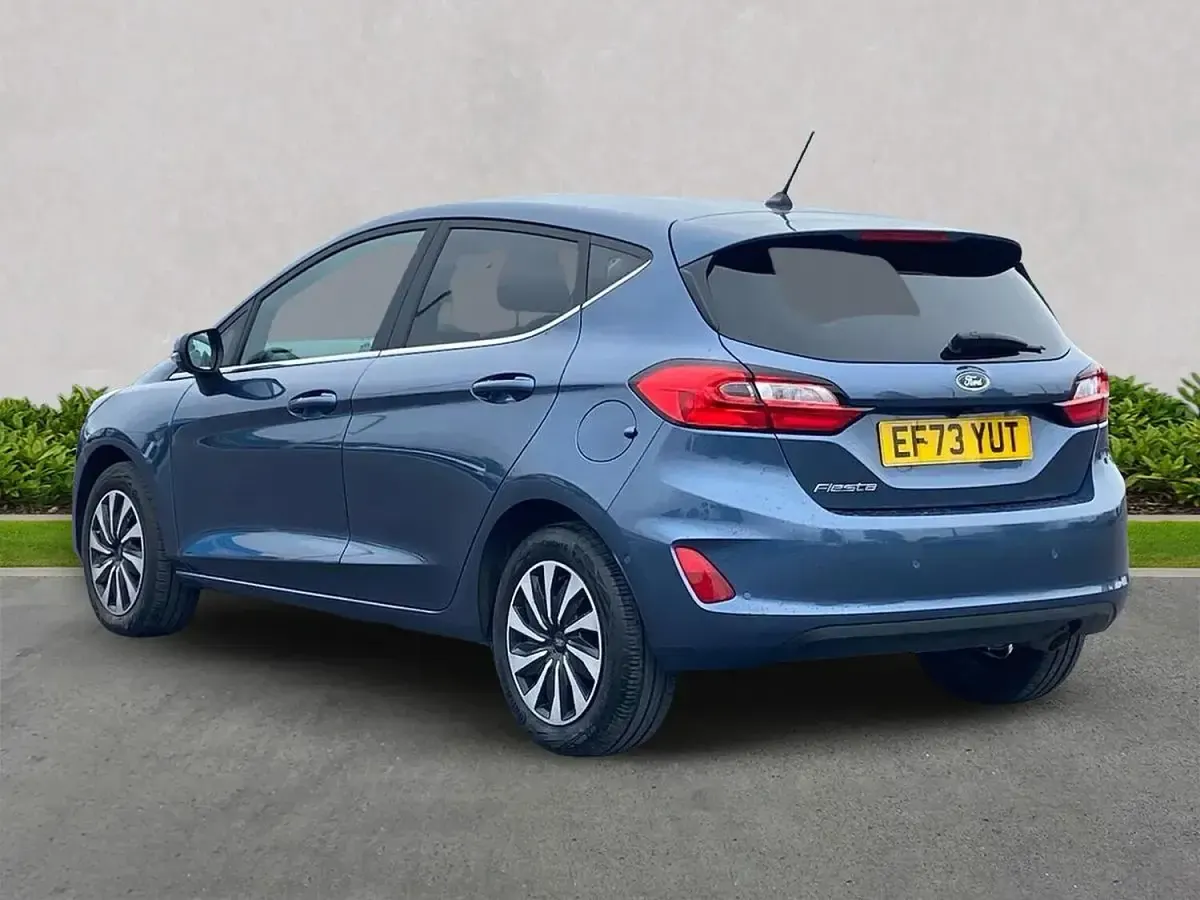 Used Ford Fiesta Titanium 2024 Blue Hatchback