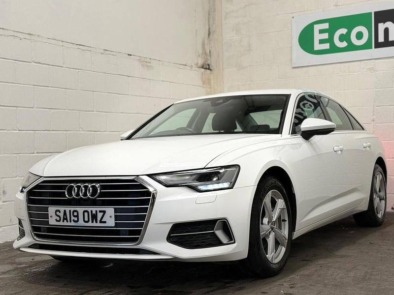 Used Audi A6 Sport 204 HP (150 kW) 2019 White Sedan