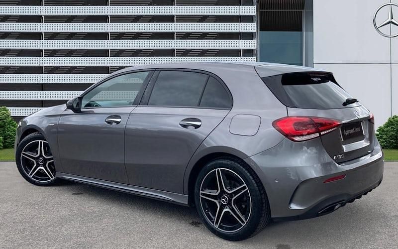 Used Mercedes A180 AMG Line Premium 136 HP (100 kW) 2022 Grey Hatchback
