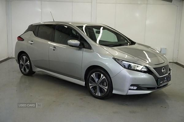 Used Nissan Leaf N-Connecta 110 kW (150 HP) 2020 Silver Hatchback