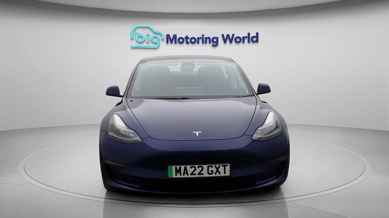 Used Tesla Model 3 Long Range AWD 366 kW (498 HP) 2022 Blue Sedan