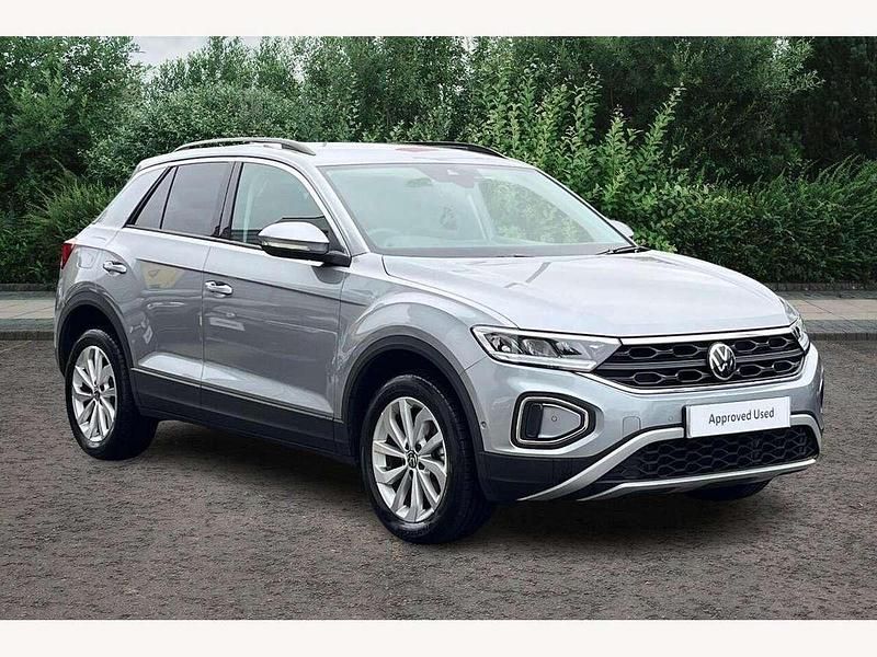 Silver Used 2024 VW T-Roc Match SUV | £26,195 (A bit pricey) - Image 1/3