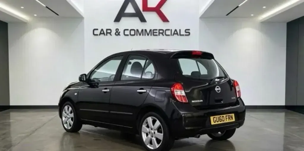 Used Nissan Micra N-TEC 86 HP (63 kW) 2010 Black Hatchback