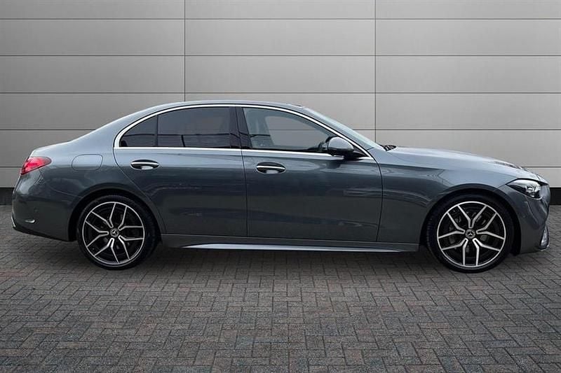 Used Mercedes C200 AMG Line Premium Plus 204 HP (150 kW) 2024 Selenite grey Sedan