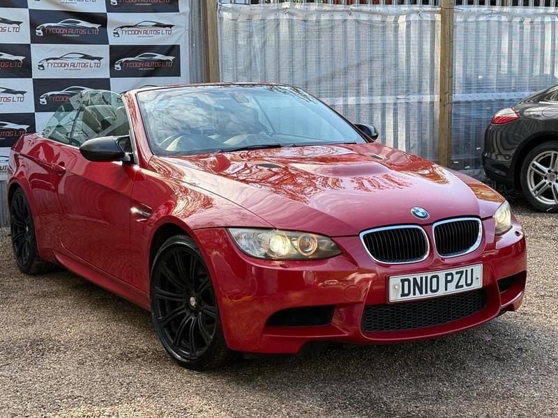 Red Used 2010 BMW M3 Cabriolet Cabriolet | £12,995 (Fair price) - Image 1/4
