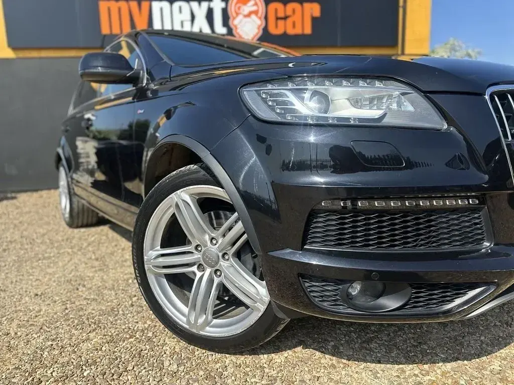 Used Audi Q7 S-line plus 245 HP (180 kW) 2014 Black SUV