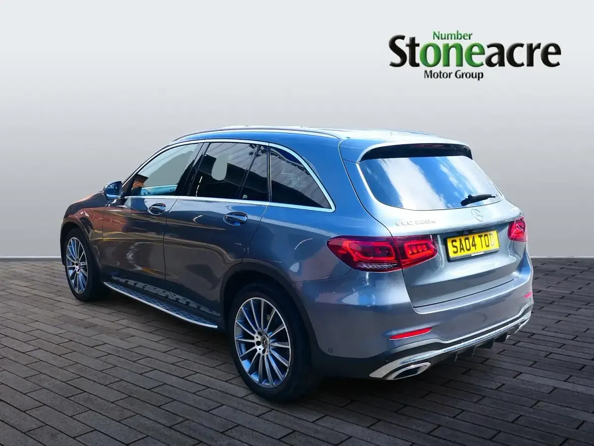 Used Mercedes GLC220 AMG line 191 HP (140 kW) 2020 Grey SUV