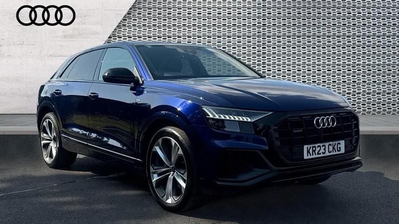 Blue Used 2023 Audi Q8 Black Edition SUV | £41,532 (Good price) - Image 1/4