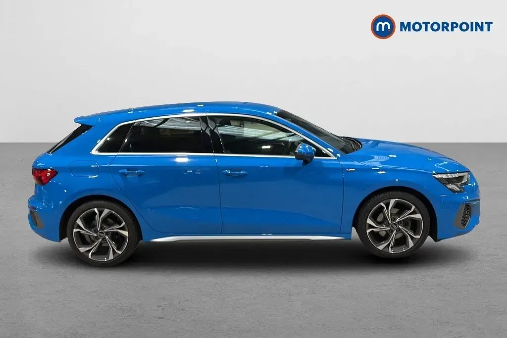 Used Audi A3 S-Line 2023 Blue Sedan