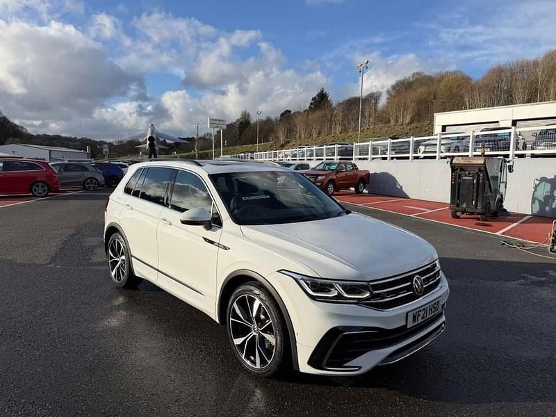 Used VW Tiguan R-line 150 HP (110 kW) 2021 White SUV