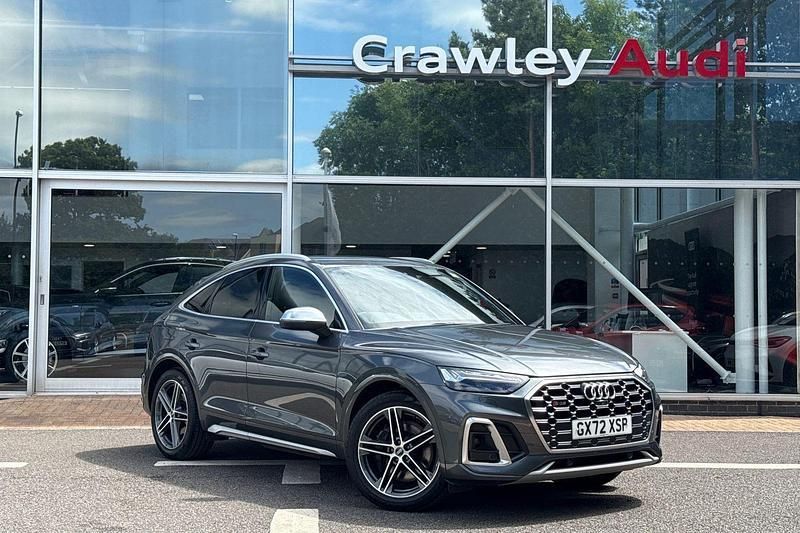 Grey Used 2022 Audi SQ5 Sportback Black Edition SUV | £44,990 - Image 1/4