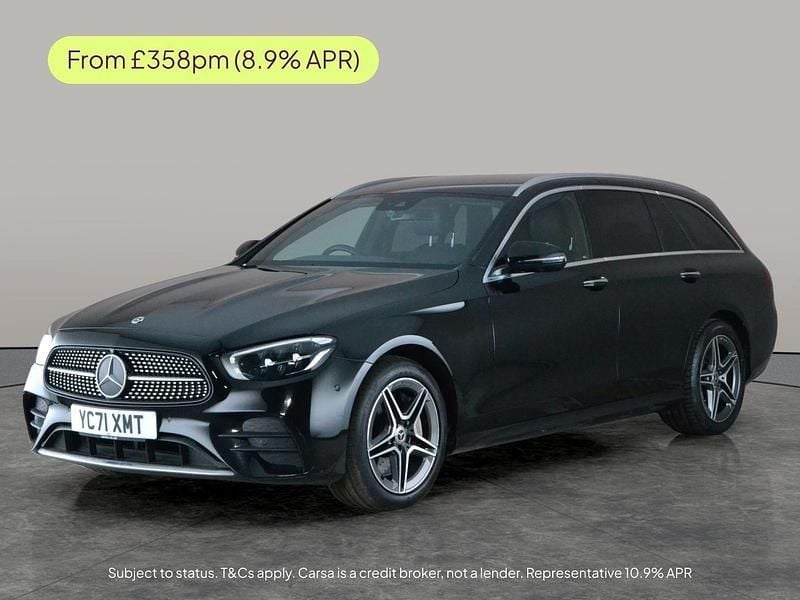 Used Mercedes E300 AMG Line Premium 2021 Black Estate