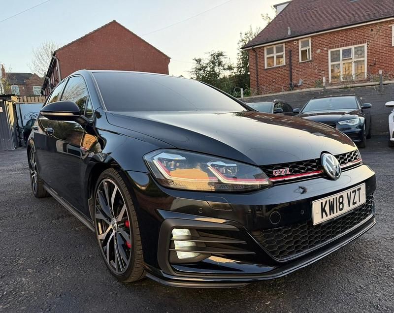 Used VW Golf VII GTI 2018 Black Hatchback