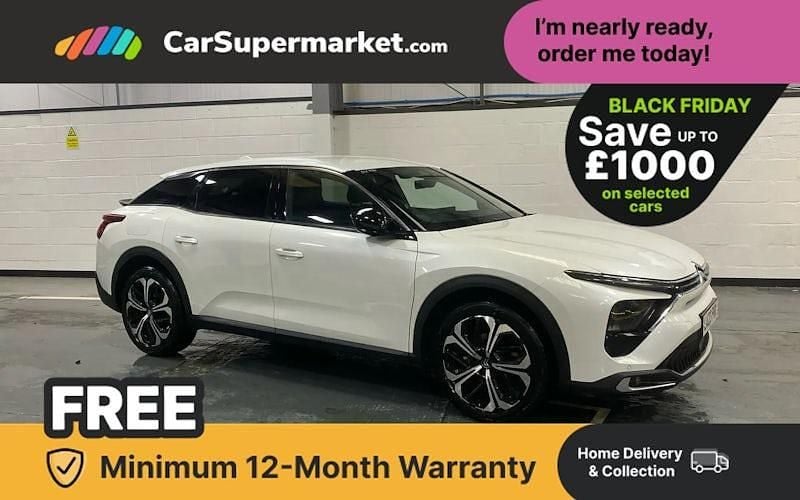 White Used 2023 Citroën C5 X PureTech Estate | £14,997 (Fair price) - Image 1/3