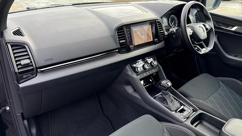 Used Skoda Karoq SportLine 150 HP (110 kW) 2022 Black SUV
