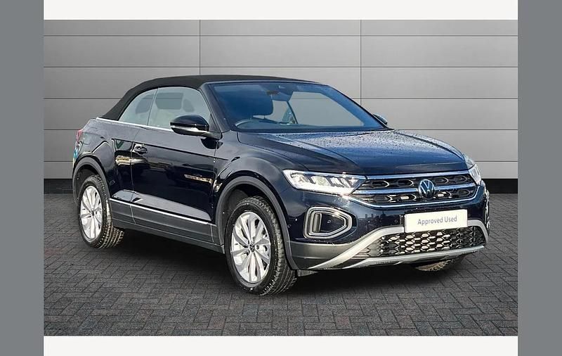 New VW T-Roc Cabriolet Style 150 HP (110 kW) 2025 Black Cabriolet