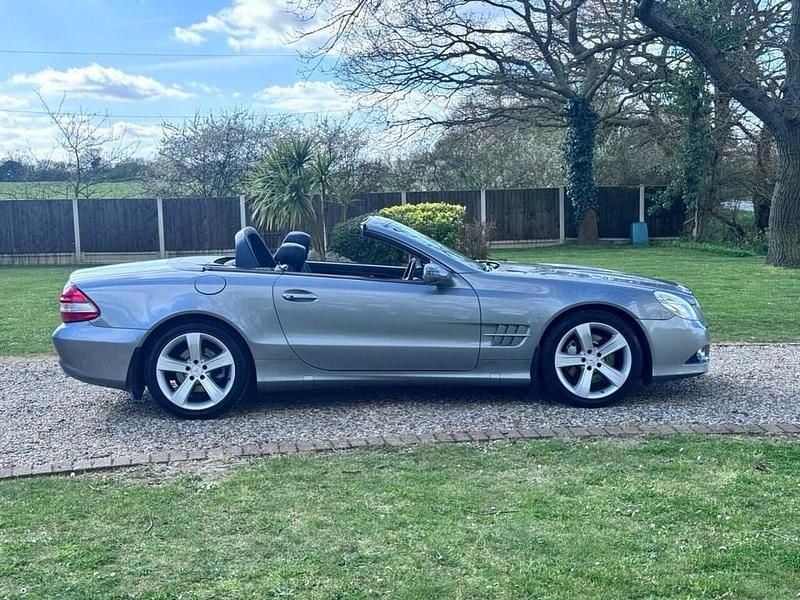 Used Mercedes SL350 2008 Silver Cabriolet