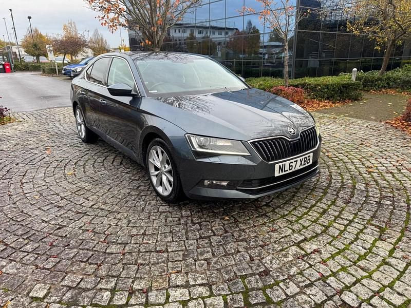 Used Skoda Superb SE L Executive 150 HP (110 kW) 2017 Grey Hatchback