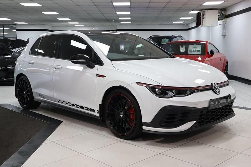 White Used 2022 VW Golf VIII GTI Clubsport Hatchback | £29,949 (Fair price) - Image 1/4