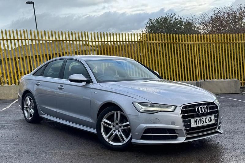 Silver Used 2016 Audi A6 S-Line Sedan | £7,994 (Fair price) - Image 1/1