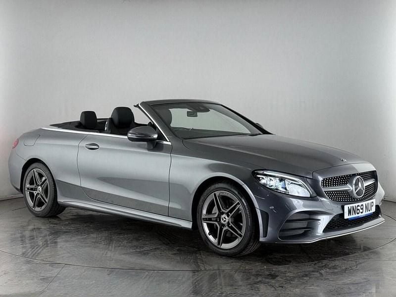 Grey Used 2019 Mercedes C200 AMG Line Premium Cabriolet | £20,750 (Fair price) - Image 1/3