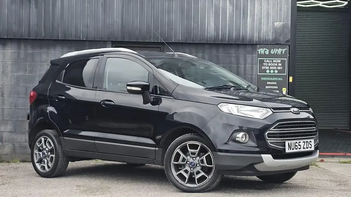 Used Ford Ecosport Titanium 2015 Black SUV