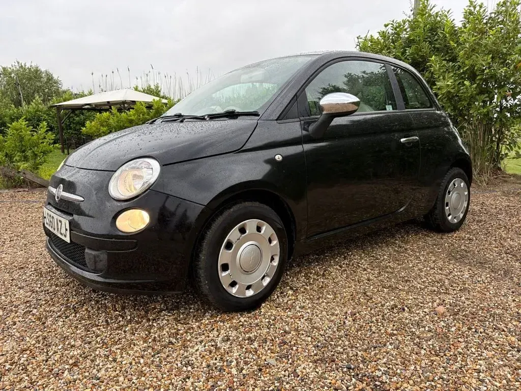 Used Fiat 500 Pop 69 HP (50 kW) 2010 Black Hatchback
