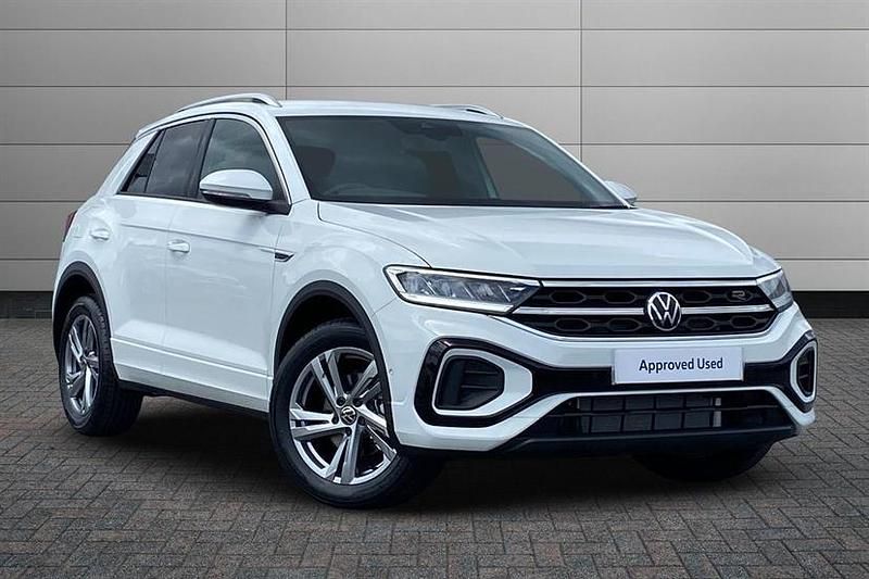 New VW T-Roc R-line 150 HP (110 kW) 2025 Pure white SUV