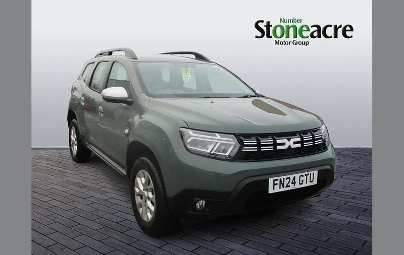 Green Used 2024 Dacia Duster Expression SUV | £13,500 (Fair price) - Image 1/4