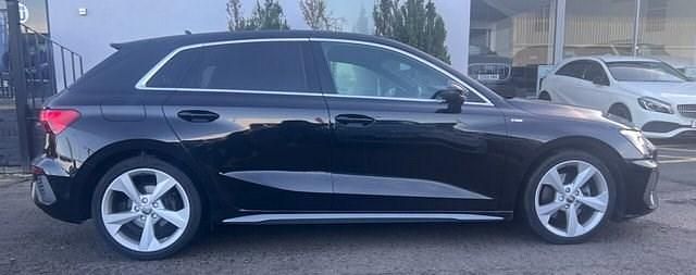 Used Audi A3 Sportback S-Line 150 HP (110 kW) 2020 Black Hatchback