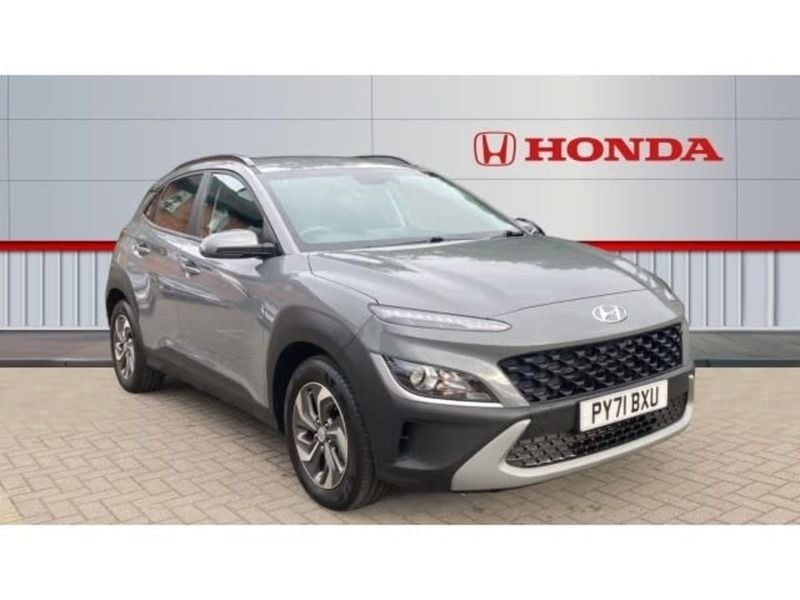 Grey Used 2021 Hyundai Kona SE SUV | £16,177 (Good price) - Image 1/4