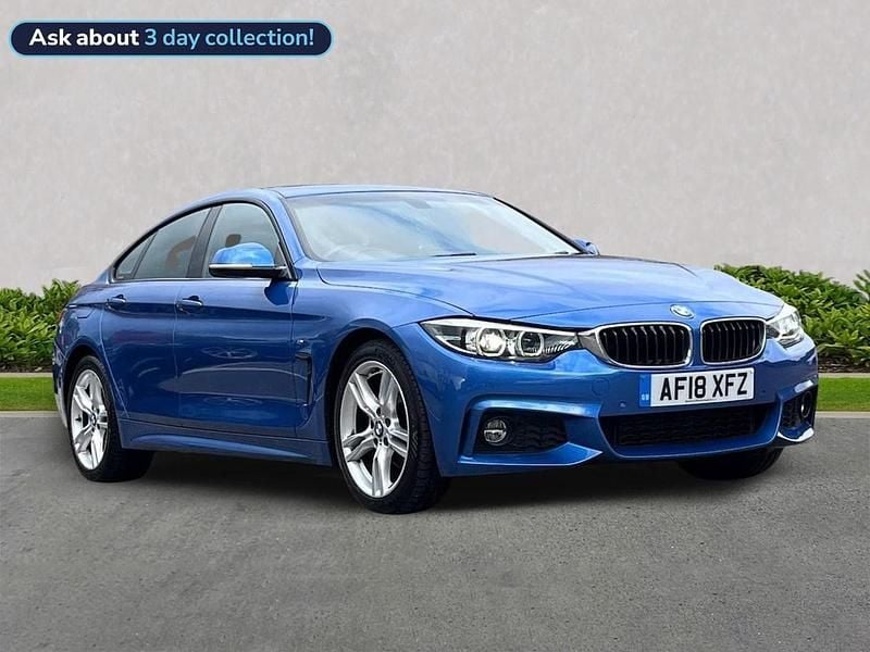 Blue Used 2018 BMW 420 M Sport Coupe | £16,749 (Fair price) - Image 1/4