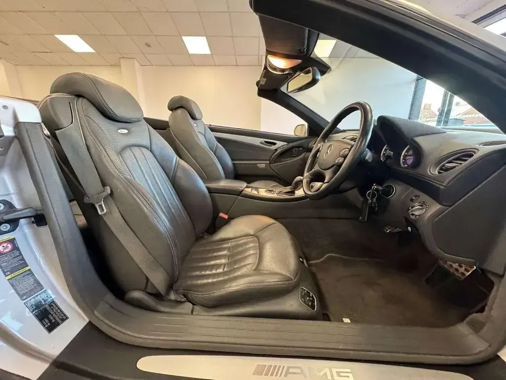 Used Mercedes SL55 AMG AMG 2002 Silver Cabriolet