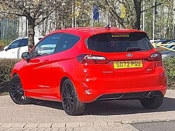 Used Ford Fiesta ST-Line 155 HP (114 kW) 2022 Red Hatchback