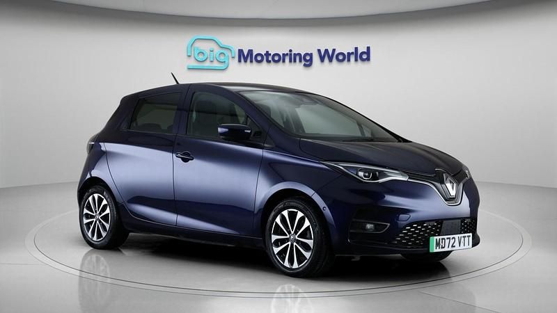 Blue Used 2022 Renault Zoe GT-Line Hatchback | £11,500 - Image 1/4